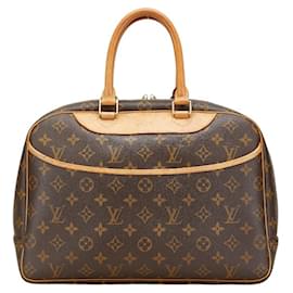 Louis Vuitton-Louis Vuitton Monogram Deauville Handbag-Brown