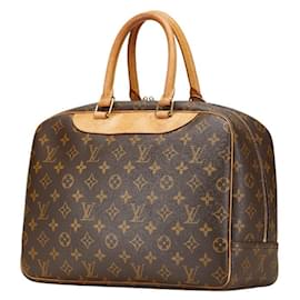 Louis Vuitton-Louis Vuitton Monogram Deauville Handbag-Brown