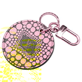 Louis Vuitton-Louis Vuitton x Yayoi Kusama Keyring-Brown,Yellow