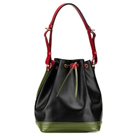 Louis Vuitton-Louis Vuitton Epi Noe Shoulder Bag-Black,Red