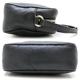 Gucci-Gucci Soho Leather Shoulder Bag-Black