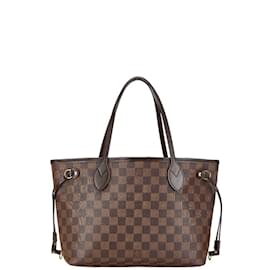 Louis Vuitton-Louis Vuitton Damier Neverfull PM Handbag-Brown