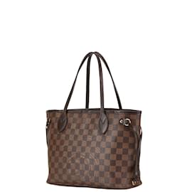 Louis Vuitton-Louis Vuitton Damier Neverfull PM Handbag-Brown