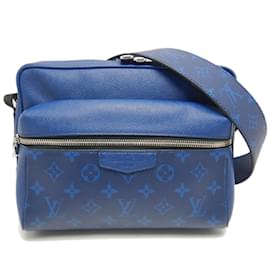 Louis Vuitton-Louis Vuitton Taigarama Outdoor PM Shoulder Bag-Blue