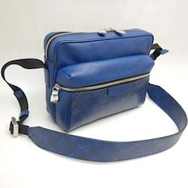 Louis Vuitton-Louis Vuitton Taigarama Outdoor PM Shoulder Bag-Blue