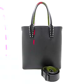 Christian Louboutin-Christian Louboutin Handbag in Black and Red-Black,Red