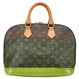 Louis Vuitton-Louis Vuitton Monogram Alma PM Handbag-Brown