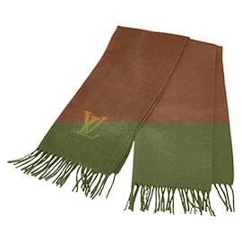 Louis Vuitton-Louis Vuitton Brown Cashmere Stole-Brown