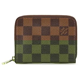 Louis Vuitton-Louis Vuitton Damier Zippy Coin Purse-Brown
