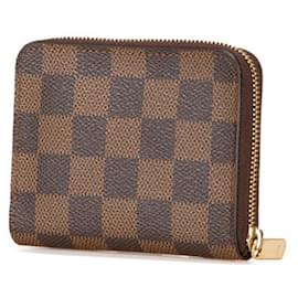Louis Vuitton-Louis Vuitton Damier Zippy Coin Purse-Brown