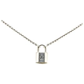 Collar Péndulo Silver Lockit Louis Vuitton Plata