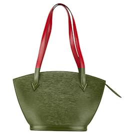Louis Vuitton-Louis Vuitton Epi Saint Jacques Long Shoulder Handbag-Red