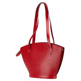 Louis Vuitton-Louis Vuitton Epi Saint Jacques Long Shoulder Handbag-Red