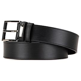 Louis Vuitton-Cinto Legend Epi Santur Louis Vuitton-Preto