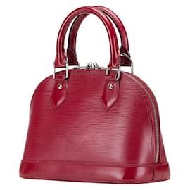 Louis Vuitton-Louis Vuitton Epi Alma BB Handbag-Red