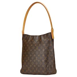 Louis Vuitton-Louis Vuitton Monogram Looping GM Shoulder Bag-Brown