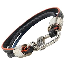 Louis Vuitton-Louis Vuitton Charm Bracelet LV Treble M6423E-Black,Multiple colors