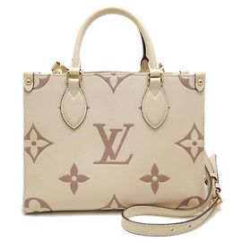 Bicolor Monogram Empreinte Tote Bag von Louis Vuitton Roh