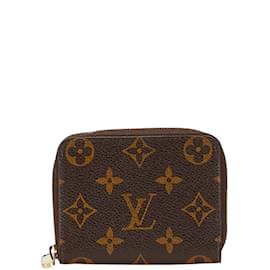 Louis Vuitton-Louis Vuitton Monogram Zippy Coin Purse-Brown