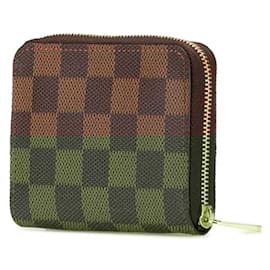Louis Vuitton-Louis Vuitton Damier Zippy Coin Purse-Brown