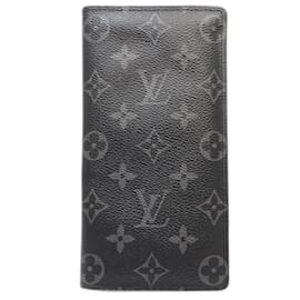 Louis Vuitton-Louis Vuitton Monogram Eclipse Long Wallet-Black,Monogram