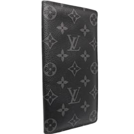 Louis Vuitton-Louis Vuitton Monogram Eclipse Long Wallet-Black,Monogram