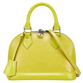 Louis Vuitton-Louis Vuitton Epi Alma BB Handbag-Other,Green