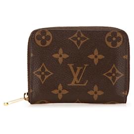 Louis Vuitton-Louis Vuitton Monogram Zippy Coin Purse-Brown