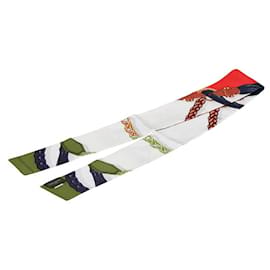 Louis Vuitton-Louis Vuitton Bandeau Scarf Muffler Bag MP1825-White,Red,Multiple colors