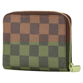 Louis Vuitton-Louis Vuitton Damier Zippy Coin Purse-Brown