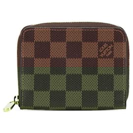 Louis Vuitton-Louis Vuitton Damier Zippy Coin Purse-Brown