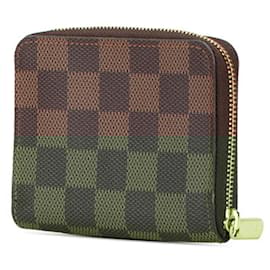 Louis Vuitton-Louis Vuitton Damier Zippy Coin Purse-Brown
