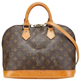 Louis Vuitton-Louis Vuitton Monogram Alma PM Handbag-Brown