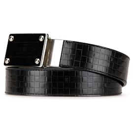 Louis Vuitton-Louis Vuitton Santur Aventur Belt-Black