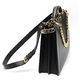 Fendi-Fendi x Versace FENDACH Peekaboo I See You Medium Handbag-Black