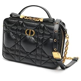 Christian Dior-Christian Dior Dior Caro Box Bag-Black