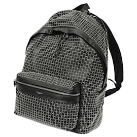 Saint Laurent-Saint Laurent City Backpack-Black