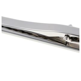 Louis Vuitton-Louis Vuitton Pance Cravate Damier Tie Pin-Silvery