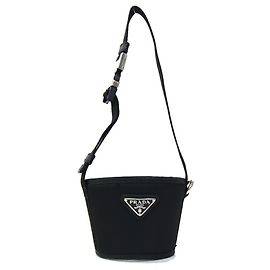 Prada Flaschenhalter 2UP010 Schwarz