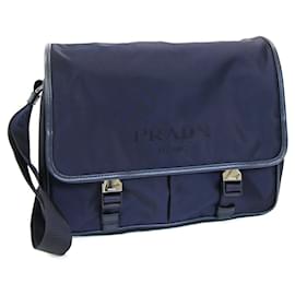 Prada-Prada Shoulder Bag VA0768-Blue,Navy blue
