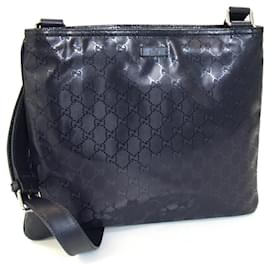Gucci-Gucci Navy Shoulder Bag-Navy blue