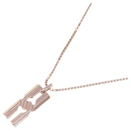 Gucci-Gucci 18K Pink Gold Infinity Necklace-Other
