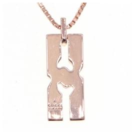 Gucci-Gucci 18K Pink Gold Infinity Necklace-Other