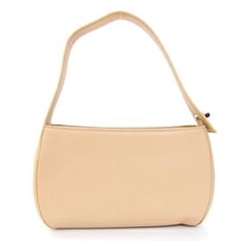 Cartier-Cartier Beige Leather Handbag-Beige
