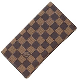 Louis Vuitton-Louis Vuitton Damier Canvas Long Bill Wallet-Damier ebene