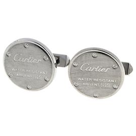 Gemelli in argento 925 Cartier Argento