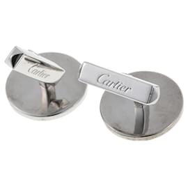 Cartier-Cartier Silver 925 Cufflinks-Silvery