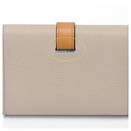 Loewe-Loewe Black Calfskin Tri-fold Wallet-Black