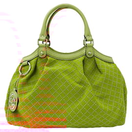 Gucci-Gucci Diamante Tote Bag in Orange-Orange