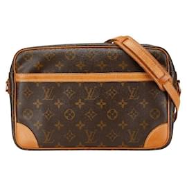 Louis Vuitton-Louis Vuitton Monogram Trocadero 30 Shoulder Bag-Brown